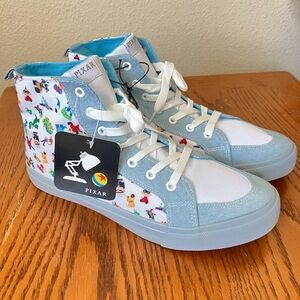 Disney/Pixar anniversary high top shoe